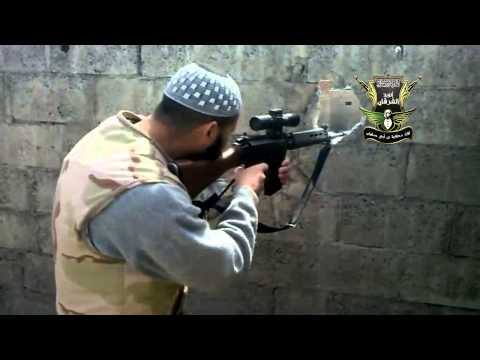 استهداف أحد عناصر النظام على برج 8 آذار في منطقة الزبلطاني في مدينة دمشق من قبل لواء معاوية بن أبي سفيان