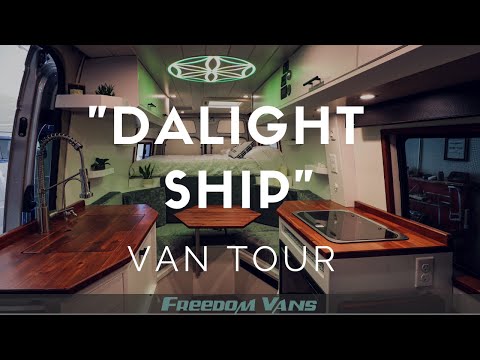 Sacred Geometry Inspired Sprinter Van Conversion TOUR