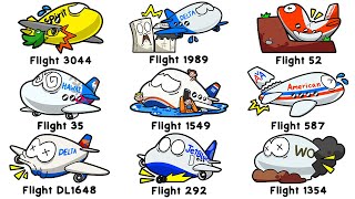 Every Worst AIRBUS Accident Explained in 12 Minutes