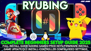 Install Ryubing! The Best Nintendo Switch Emulator of 2025! #ryujinx #nintendoswitch #emulator