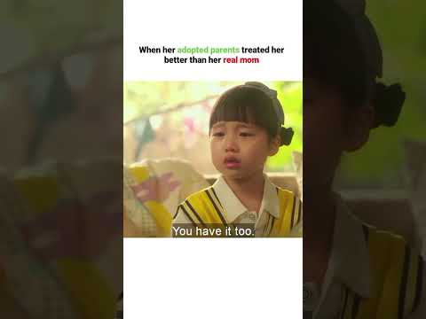 When her adopted parents treated her better than Real Mother 😭 #shorts#7escape #hitv #newkdrama2023