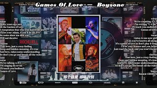 Games Of Love - Boyzone (Lyrics) - Greatest Hits Golden Oldies but Goodies