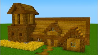 Minecraft - How to build a Town House