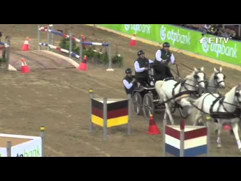 FEI World Cup Driving 2012/13 Budapest - Ijsbrand Chardon 1st Place