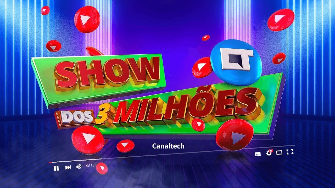 SHOW DOS 3 MILHÕES (de usuários)!!!