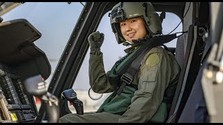 해병대 첫 여군 헬기 조종사: 1st Female Helicopter pilot Korea Marine Corps