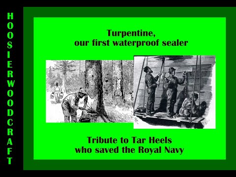 Tar Heel Woodworkers saved the Royal Navy with pine resin in 18th century