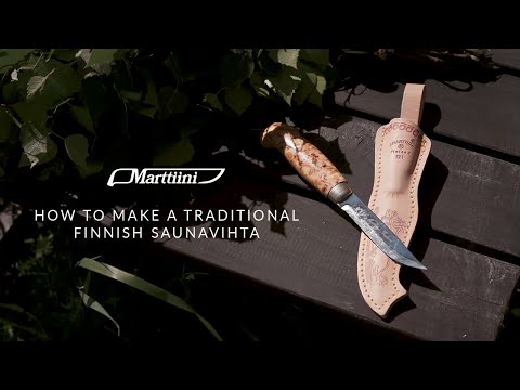 How to make a traditional Finnish 'vihta' for sauna