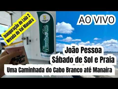 AO VIVO EM JOÃO PESSOA - HOJE TEM INAUGURAÇÃO DA NEVADA DO VAL DE MANAIRA
