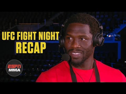 Jared Cannonier talks win vs. Jack Hermansson and pyrite | UFC Fight Night Post Show | ESPN MMA