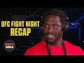 Jared Cannonier talks win vs. Jack Hermansson and pyrite | UFC Fight Night Post Show | ESPN MMA