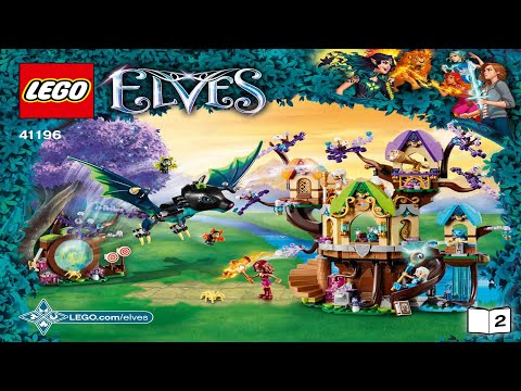 🧝 LEGO instructions 🧝 Elves 🧝 41196 🧝 The Elvenstar Tree Bat Attack 🧝 Book 2 🧝