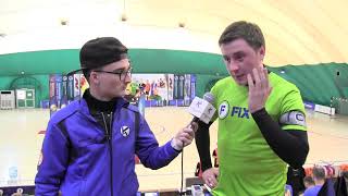 Видео 30.09.2018. ИНТЕРВЬЮ ИГРОКА КОМАНДЫ FIX PRICE