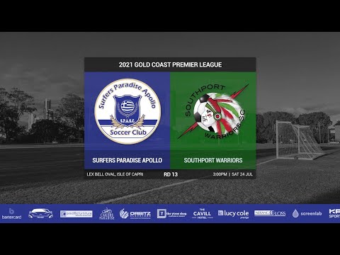 2021 FGC Premier League Rd 13 - Surfers Paradise vs Southport (1-2)