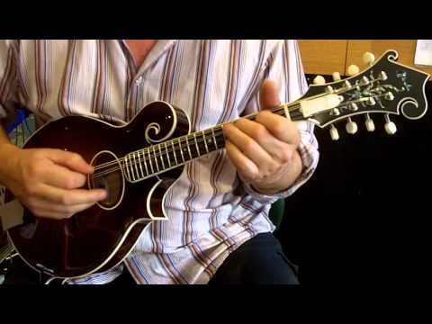 Gerry Hale plays a new Prucha F4 mandolin