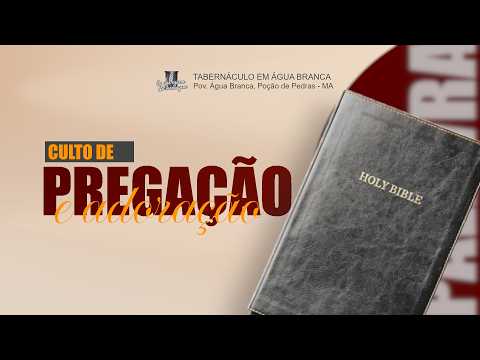 CULTO DE PREGAÇÃO | 16/09/2026 | QUARTA-FEIRA