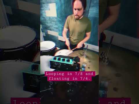 Grooving in 7/8 and Tripping in 7/4 #shorts
