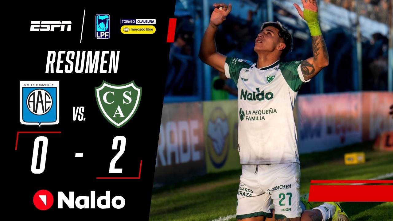 EL VERDE VOLVIÓ AL TRIUNFO Y ES ESCOLTA EN SU ZONA | Estudiantes RC 0-2 Sarmiento | RESUMEN