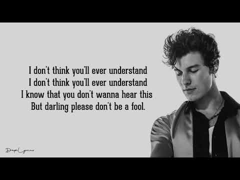 Shawn Mendes  - Don’t Be A Fool Lyrics 🎵