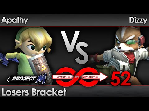 IaB! 52 PM - Apathy (Toon Link) vs Dizzy (Fox, Marth) - Losers Bracket
