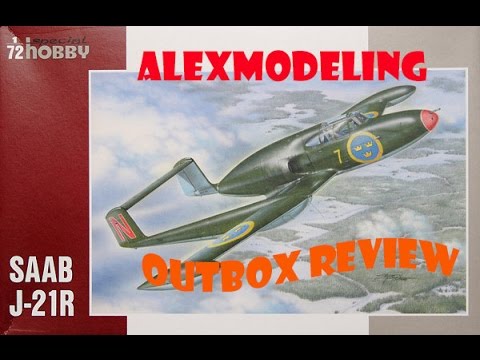 AlexModelling "Outbox review of the Special Hobby 1/72 Saab J-21R"