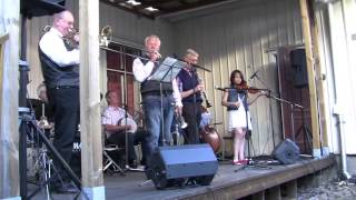 Dr Jazz. City Hall Stompers med Julia Frölich fiol  ( 13 years old) Allegården I Borås
