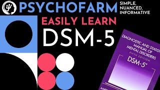 The Easiest Way To Learn The DSM Diagnoses (Psychiatric Diagnoses, DSM-5)