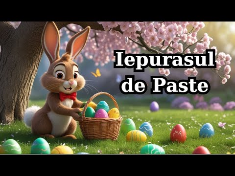 Iepurasul de Paste 🐰 | Cantece pentru Copii | Oua Colorate | Desene Animate cu Iepurasi - Animatie