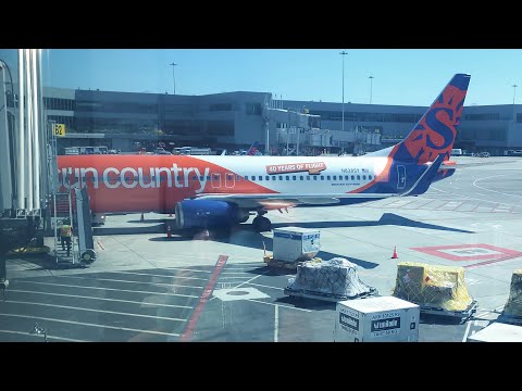Flight Review: Sun Country 737-800 Best Seat | Minneapolis-St. Paul to San Francisco