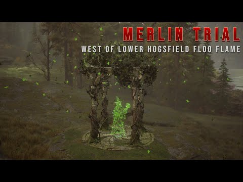 Hogwarts Legacy: Merlin Trial (West of Lower Hogsfield Floo Flame)