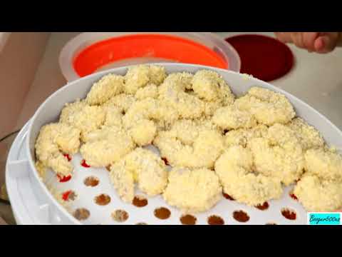 CRISPY FRIED SHRIMP TACOS AIR FRYER