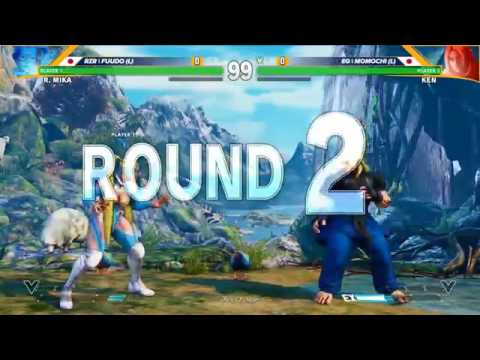 SFV - Grand Final Stunfest 2016 - Fuudo(Mika) vs Momochi(Ken)
