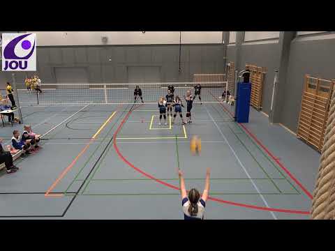 Lentopallo D-tytöt Suonenjoki 22.3.2025 (JoU - NiNu 0-2)