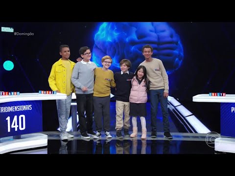 Pequenos Gênios  - Domingão com Huck - 30/julho/2023