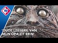 Enorme metalen kat gemaakt van gekke voorwerpen