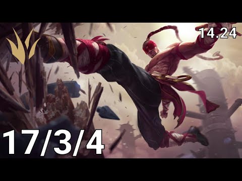 Lee Sin Jungle vs Jarvan IV - EUW Master | Patch 14.24