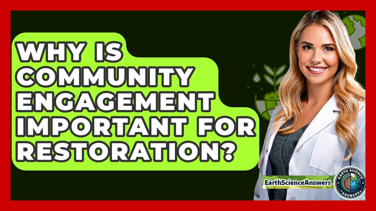 Why Is Community Engagement Important For Restoration? - Earth Science Answers