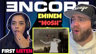 EMINEM WENT AFTER BUSH HARD AF!  Eminem- Mosh (Karen's First Time Reaction)