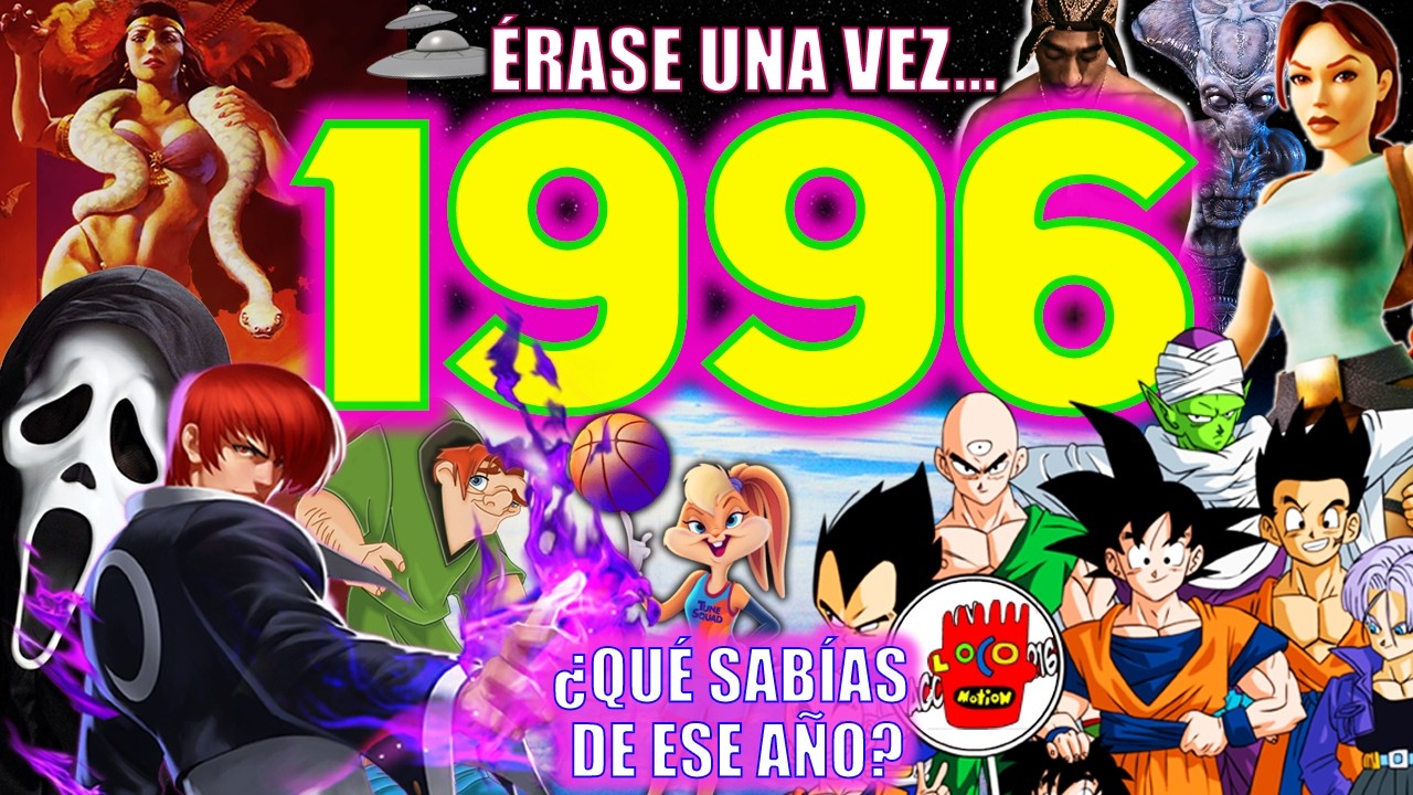 ÉRASE UNA VEZ 1996 LA LLEGADA MASIVA DEL ANIME (edición Especial)