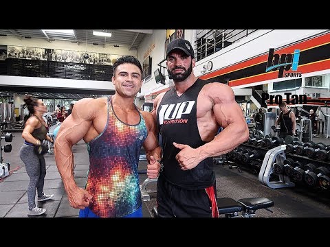 ENTRENAMIETO EN EL GOLDS GYM MAS FAMOSO DEL MUNDO I SERGI CONSTANCE I IFBB PRO I MI DIA