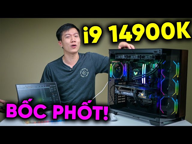 Bộ PC đồ họa Intel Core I9 14900K / RAM 32G DDR5 / RTX 4080 Super 