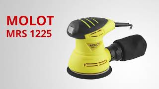 Random orbit sander MOLOT MRS 1225