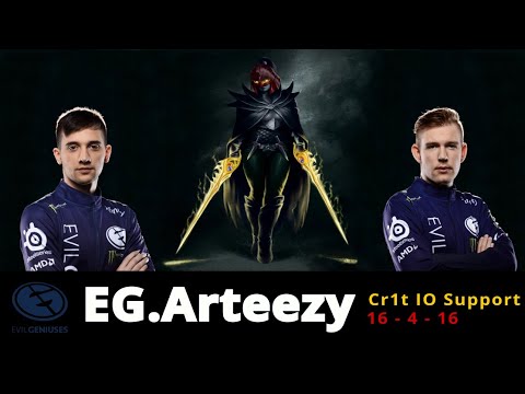 EG.Arteezy | Phantom Assassin | with EG.Cr1t IO Support | FULL GAME