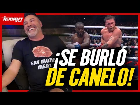 Oscar De La Hoya's controversial reaction to Saul Canelo Alvarez's defeat against Terence Crawford