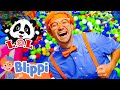 Learning Colors At An Indoor Play Place With Blippi Ballpit Fun Educational Videos For Kids
