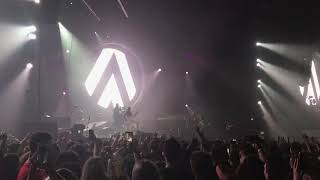 Don Broco performing Half Man Half God @ SSE Arena Wembley in London on February 9, 2019.