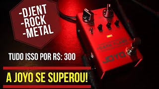 ENCONTREI O PEDAL DISTORTION PERFEITO |JOYO- DARK FLAME | MELHOR pedal pra metal BARATO em 2022
