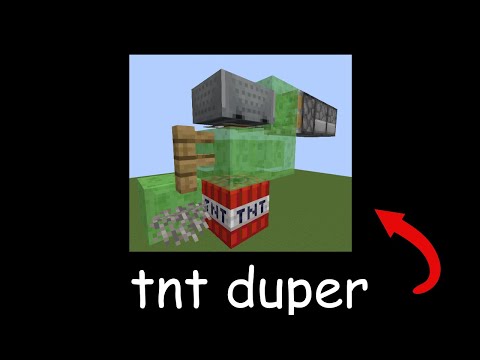 How To Make A TNT DUPER In Minecraft (1.13-1.19.4)
