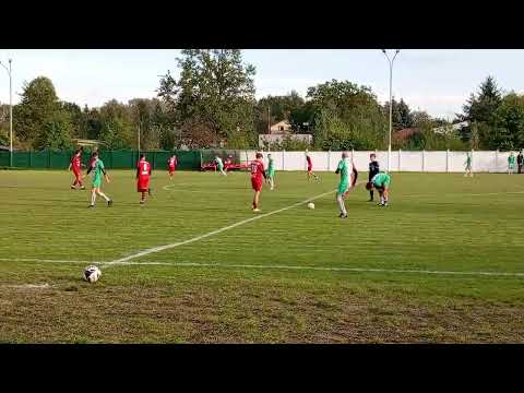 04.10.2025, skrót meczu łódzkiej klasy B: Polonia Andrzejów — Start II Brzeziny 6:2