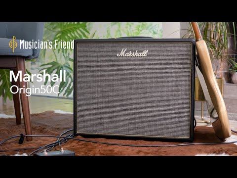 Marshall Origin ORIGIN50C 50-Watt 1x12" Tube Guitar Combo 2018 - Present - Black image 10